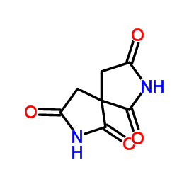 2,7-二氮杂螺[4.4]壬烷-1,3,6,8-四酮结构式
