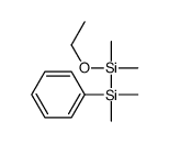 [dimethyl(phenyl)silyl]-ethoxy-dimethylsilane Structure