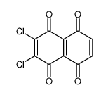 2,3-dichloronaphthalene-1,4,5,8-tetrone Structure