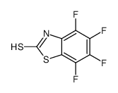 4,5,6,7-tetrafluoro-3H-1,3-benzothiazole-2-thione structure