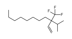 3-propan-2-yl-3-(trifluoromethyl)undec-1-ene结构式