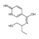 6-amino-N-(1-hydroxybutan-2-yl)pyridine-3-carboxamide Structure