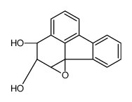 (1aR*,9-alpha,10-beta,10a-alpha)-10,10a-Dihydro-9H-fluorantheno(1,10b- beta)oxirene-9,10-diol Structure