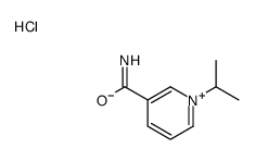 1-propan-2-ylpyridin-1-ium-3-carboxamide,chloride结构式