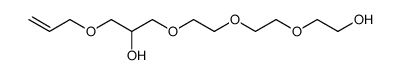 1-((allyloxy)methyl)-3,6,9-oxa-undecane-1,11-diol Structure