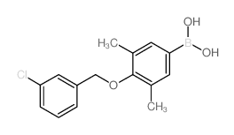 4-(3'-CHLOROBENZYLOXY)-3,5-DIMETHYLPHEN& Structure