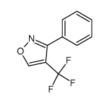 3-phenyl-4-trifluoromethylisoxazole结构式