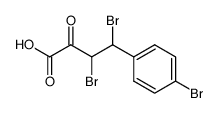 3,4-dibromo-4-(4-bromo-phenyl)-2-oxo-butyric acid结构式