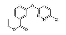 3-(6-CHLORO-PYRIDAZIN-3-YLOXY)-BENZOIC ACID ETHYL ESTER picture