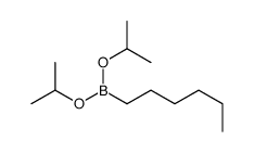 hexyl-di(propan-2-yloxy)borane Structure