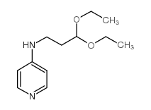 (3,3-DIETHOXY-PROPYL)-PYRIDIN-4-YL-AMINE structure