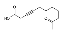 10-oxoundec-3-ynoic acid结构式