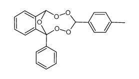 (1S,4S,7R)-1-phenyl-4-(p-tolyl)-1,7-dihydro-1,7-epoxybenzo[g][1,2,4,5]tetraoxonine Structure