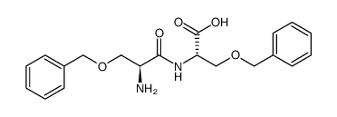 O-Benzyl-L-seryl-O-benzyl-L-serinetrifluoracetate结构式