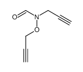 N-prop-2-ynoxy-N-prop-2-ynylformamide Structure