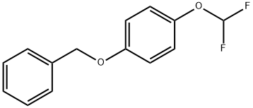 1-(benzyloxy)-4-(difluoroMethoxy)benzene Structure
