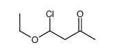 4-chloro-4-ethoxybutan-2-one Structure