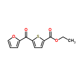 Ethyl 5-(2-furoyl)-2-thiophenecarboxylate structure