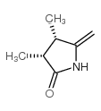 2-Pyrrolidinone,3,4-dimethyl-5-methylene-,cis-(9CI) structure