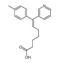 7-(4-methylphenyl)-7-pyridin-3-ylhept-6-enoic acid Structure