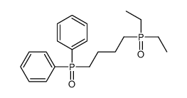 [4-diethylphosphorylbutyl(phenyl)phosphoryl]benzene结构式