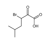 3-bromo-5-methyl-2-oxohexanoic acid Structure