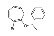 2-bromo-1-ethoxy-7-phenylcyclohepta-1,3,5-triene Structure