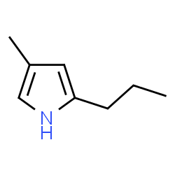 1H-Pyrrole,4-methyl-2-propyl-(9CI)结构式