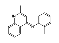 2-Methyl-N-(2-methylphenyl)-4-quinolinamine Structure