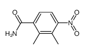 4-Nitro-2,3-dimethyl-benzamid结构式