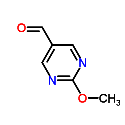 2-甲氧基-5-嘧啶甲醛结构式