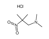 dimethyl-(β-nitro-isobutyl)-amine, hydrochloride Structure