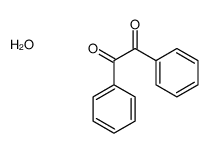 1,2-diphenylethane-1,2-dione,hydrate Structure