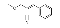 (Z)-2-cyano-3-methoxy-1-phenylprop-1-ene Structure