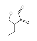 2-oxo-3-ethyl-4-butanolide structure