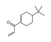 1-(4-tert-butylcyclohexen-1-yl)prop-2-en-1-one结构式