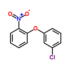 1-(3-Chlorophenoxy)-2-nitrobenzene结构式