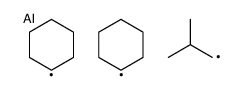 dicyclohexyl(2-methylpropyl)alumane结构式