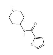 N-(piperidin-4-yl)thiophene-2-carboxamide Structure