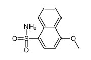 4-methoxynaphthalene-1-sulfonamide结构式