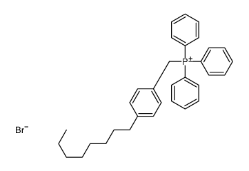 [(4-Octylphenyl)Methyl]triphenylphosphonium bromide structure