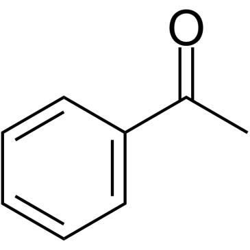 Acetophenone structure