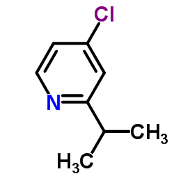 4-氯-2-异丙基吡啶结构式