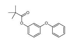 (3-phenoxyphenyl) 2,2-dimethylpropanoate Structure