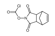 4,7-Methano-1H-isoindole-1,3(2H)-dione, 2-((chlorocarbonyl)oxy)-3a,4,7,7a-tetrahydro Structure