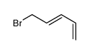 5-bromopenta-1,3-diene结构式