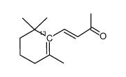 (6-13C)-γ-ionone结构式