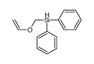 ethenoxymethyl(diphenyl)silane结构式