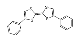 4-phenyl-2-(4-phenyl-1,3-dithiol-2-ylidene)-1,3-dithiole结构式