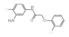N-(3-Amino-4-chlorophenyl)-2-(2-chlorophenoxy)-acetamide Structure